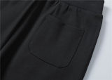 5A Men Breathable Cotton Sports Set Hooded Jacket Pant Suit
