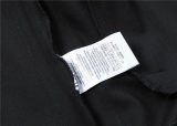 5A Men Breathable Cotton Sports Set Stand Collar Jacket Pant Suit