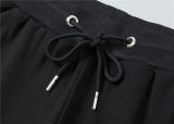 5A Men Breathable Cotton Sports Set Hooded Jacket Pant Suit