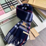 5A Unisex Winter Classic Plaid Tassel Scarf