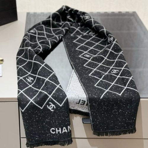 5A Women's Winter Scarf Black