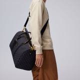 5A Jam Monogram Duffle Bag Black