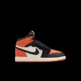 5A Air Jordan 1 High Shattered Backboard Black Orange Leather DZ5485-008