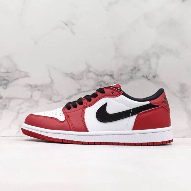 5A Air Jordan 1 Low OG Chicago Men's Sneakers 705329-600