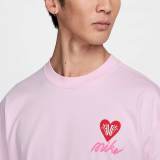 AS U NSW M90 OC V DAY Cotton Tee with Minimalist Pink
