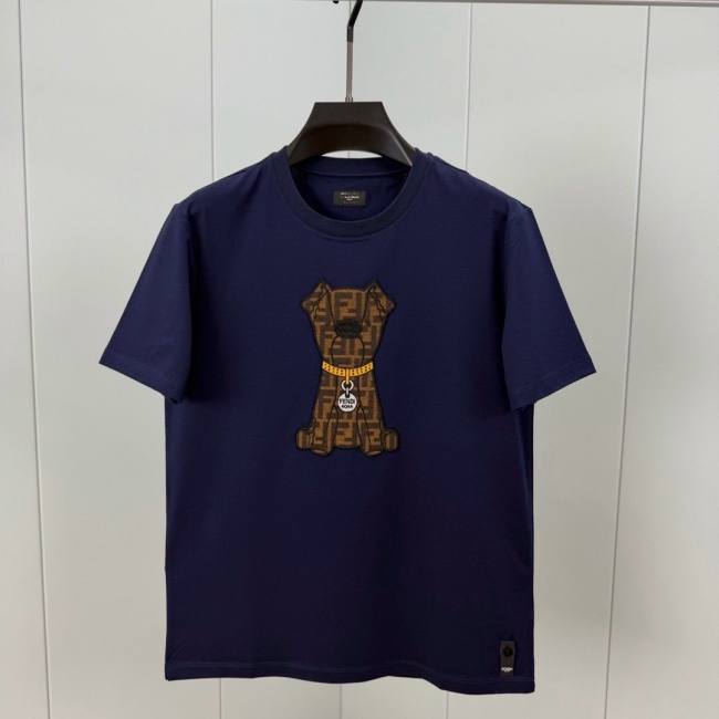 5A 2026 SS Pet-Themed Jacquard Patch T-shirt