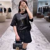 5A 2026 SS Pet-Themed Jacquard Patch T-shirt