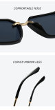 5A Square Sunglasses 84026