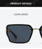 5A Square Sunglasses 84026