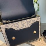 Original Audree Medium Kaos Icon Crossbody Bag Two-Tone Chain Strap Shoulder Bag