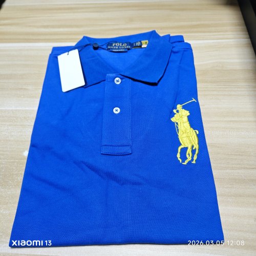 5A Big Pony Mesh Polo Shirt