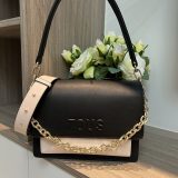 Original Audree Medium Kaos Icon Crossbody Bag Two-Tone Chain Strap Shoulder Bag
