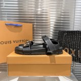 Sunset Comfort Flat Sandal black