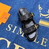 5A Bom Dia Flat Comfort Mule Sandals White