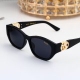 Women's Retro Oval Sunglasses 9810