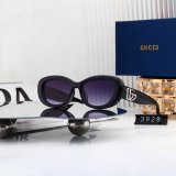 Women's Retro Oval Cat Eye Sunglasses 3928