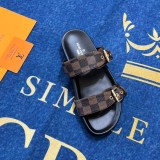 5A Bom Dia Flat Comfort Mule Sandals Brown