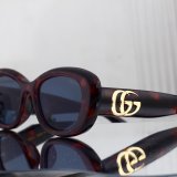 Women's Retro Oval Cat Eye Sunglasses 3928