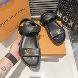 Sunset Comfort Flat Sandal black