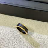 5A Titanium Steel Electroplated Black Gold Ring