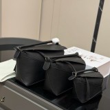 Original Puzzle Bag in Classic Calfskin Black