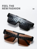 5A Letter Printed All-in-one Trendy Sunglasses 4291