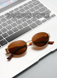 5A Triomphe Oval Sunglasses 2301