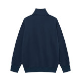 5A Organic Cotton Fleece Full Zip Sweatshirt B25