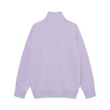 5A Organic Cotton Fleece Full Zip Sweatshirt B25