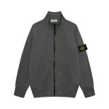 5A Organic Cotton Fleece Full Zip Sweatshirt B25