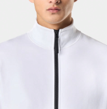 5A Organic Cotton Fleece Full Zip Sweatshirt B25