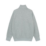 5A Organic Cotton Fleece Full Zip Sweatshirt B25
