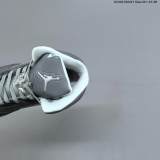 5A Air Jordan 5 Retro Wolf Grey High Top Basketball Sneakers
