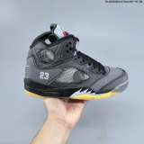 5A Air Jordan 5 Retro High Top Sneakers