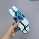 Original Air Jordan 13 Retro Obsidian High Top Basketball Sneakers