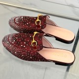 Princetown GG Canvas Crystal Mule Guide