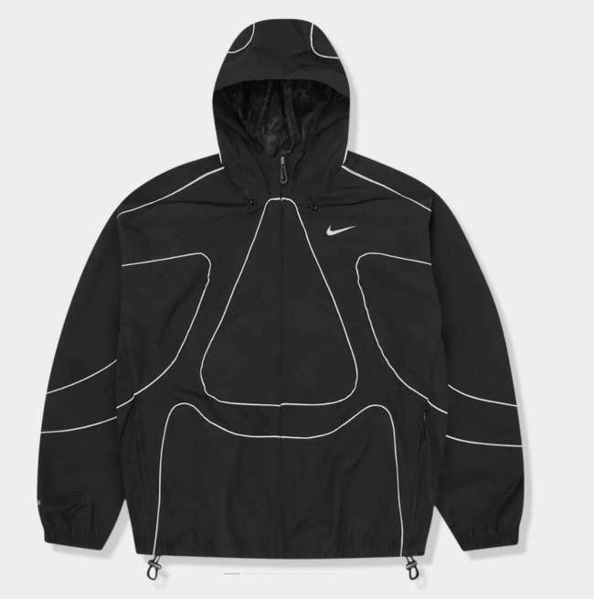 5A NRG Onyx Track Reflective Hooded Windbreaker Jacket Pant Sets
