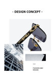 5A Panthère Gold Frame Gradient Lens Sunglasses 3076