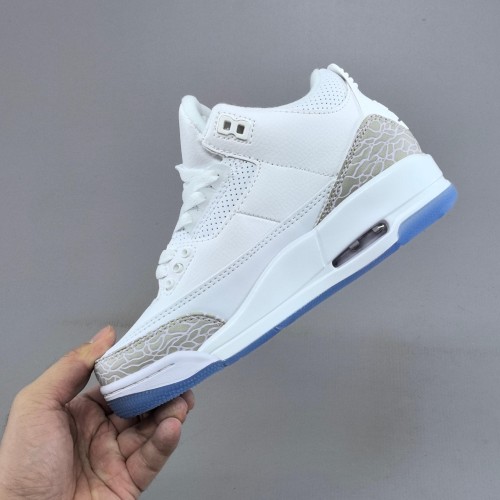 5A Air Jordan 3 Pure White