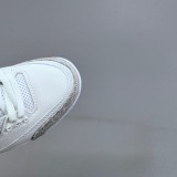5A Air Jordan 3 Pure White