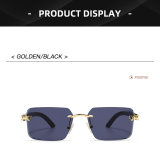 5A Panthère Gold Frame Gradient Lens Sunglasses 3076