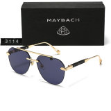 5A Gold Frame Gradient Lens Sunglasses 3114