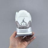 Original  Air Jordan 3 Retro WMNS Sail/Metallic Silver CK9246-100
