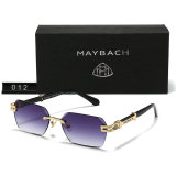 5A Gold Bridge Gradient Lens Sunglasses 012