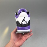 5A Air Jordan 3 Retro Sneakers Basketball Shoes White
