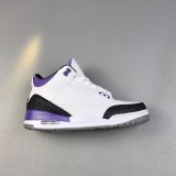 5A Air Jordan 3 Retro Sneakers Basketball Shoes White