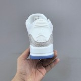 5A Air Jordan 3 Pure White