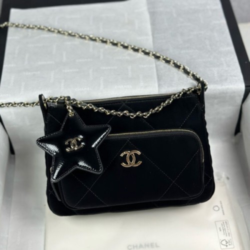 Original Clutch with Chain Black Star Camera Bag