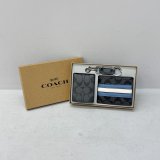 5A Boxed 3-In-1 Men's Wallet Gift Set in Signature Canvas