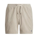 5A Unisex Prepster Corduroy Shorts Classic Polo Pony Logo Embroidered Casual Shorts 2255